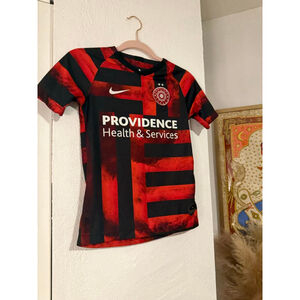 Preowned Nike Portland Thorns FC 2019 Home Women's Soccer Jersey , Kids Size M